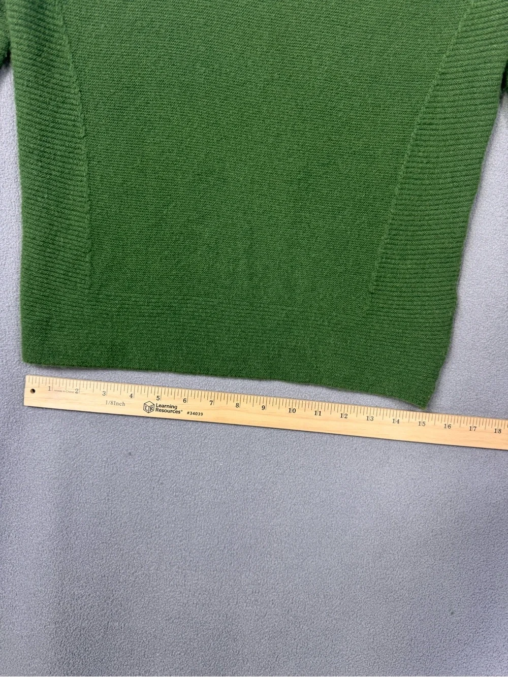 90’s Ralph Lauren Relaxed Fit Green Crewneck Cashmere Sweater, Black Label RL, S